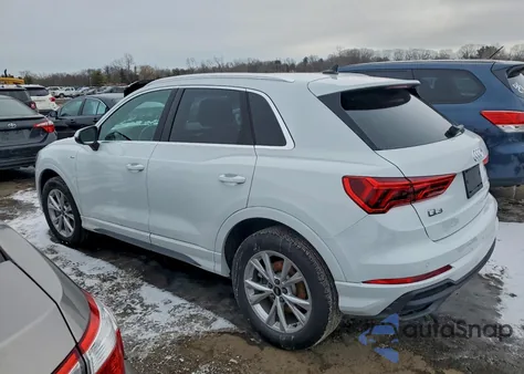 2022 Audi Q3 Premium Plus S Line 45 z USA, uszkodzony, nr VIN WA1EECF37N1079706
